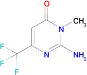 2-Amino-3-methyl-6-(trifluoromethyl)pyrimidin-4(3H)-one