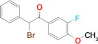 2-Bromo-1-(3-fluoro-4-methoxyphenyl)-2-phenylethan-1-one