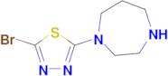 2-Bromo-5-(1,4-diazepan-1-yl)-1,3,4-thiadiazole