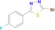 2-Bromo-5-(4-fluorophenyl)-1,3,4-thiadiazole