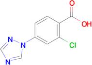 2-Chloro-4-(1H-1,2,4-triazol-1-yl)benzoic acid