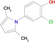 2-Chloro-4-(2,5-dimethyl-1H-pyrrol-1-yl)phenol