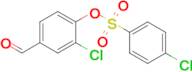 2-Chloro-4-formylphenyl 4-chlorobenzenesulfonate