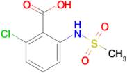 2-Chloro-6-(methylsulfonamido)benzoic acid