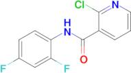 2-Chloro-N-(2,4-difluorophenyl)nicotinamide