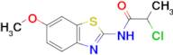 2-Chloro-N-(6-methoxybenzo[d]thiazol-2-yl)propanamide