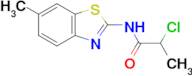 2-Chloro-N-(6-methylbenzo[d]thiazol-2-yl)propanamide