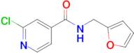 2-Chloro-N-(furan-2-ylmethyl)isonicotinamide