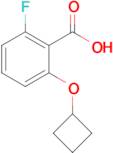 2-Cyclobutoxy-6-fluorobenzoic acid