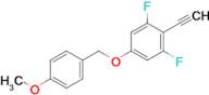 2-Ethynyl-1,3-difluoro-5-((4-methoxybenzyl)oxy)benzene