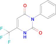 3-phenyl-6-(trifluoromethyl)-1,2,3,4-tetrahydropyrimidine-2,4-dione