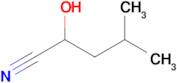 2-Hydroxy-4-methylpentanenitrile