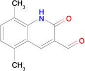 5,8-dimethyl-2-oxo-1,2-dihydroquinoline-3-carbaldehyde