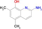 2-Amino-5,7-dimethylquinolin-8-ol