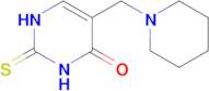 5-[(piperidin-1-yl)methyl]-2-sulfanylidene-1,2,3,4-tetrahydropyrimidin-4-one