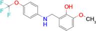 2-Methoxy-6-(((4-(trifluoromethoxy)phenyl)amino)methyl)phenol