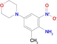 2-Methyl-4-morpholino-6-nitroaniline