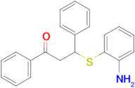 3-((2-Aminophenyl)thio)-1,3-diphenylpropan-1-one