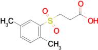 3-((2,5-Dimethylphenyl)sulfonyl)propanoic acid