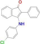 3-((4-Chlorophenyl)amino)-2-phenyl-1H-inden-1-one