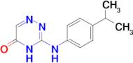 3-{[4-(propan-2-yl)phenyl]amino}-4,5-dihydro-1,2,4-triazin-5-one