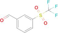 3-((Trifluoromethyl)sulfonyl)benzaldehyde