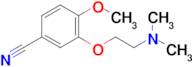 3-(2-(Dimethylamino)ethoxy)-4-methoxybenzonitrile