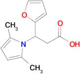 3-(2,5-Dimethyl-1H-pyrrol-1-yl)-3-(furan-2-yl)propanoic acid