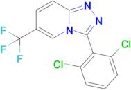 3-(2,6-Dichlorophenyl)-6-(trifluoromethyl)-[1,2,4]triazolo[4,3-a]pyridine