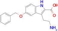 3-(2-Aminoethyl)-5-(benzyloxy)-1H-indole-2-carboxylic acid