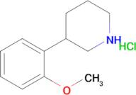 3-(2-Methoxyphenyl)piperidine hydrochloride