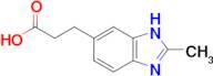3-(2-Methyl-1H-benzo[d]imidazol-6-yl)propanoic acid