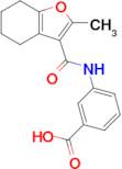 3-(2-Methyl-4,5,6,7-tetrahydrobenzofuran-3-carboxamido)benzoic acid