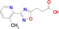 3-(3-(3-Methylpyridin-2-yl)-1,2,4-oxadiazol-5-yl)propanoic acid