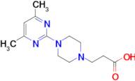 3-(4-(4,6-Dimethylpyrimidin-2-yl)piperazin-1-yl)propanoic acid