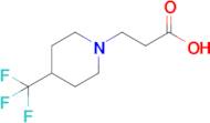 3-(4-(Trifluoromethyl)piperidin-1-yl)propanoic acid