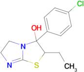 3-(4-Chlorophenyl)-2-ethyl-2,3,5,6-tetrahydroimidazo[2,1-b]thiazol-3-ol