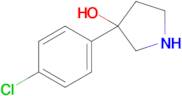 3-(4-Chlorophenyl)pyrrolidin-3-ol