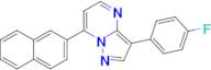 3-(4-Fluorophenyl)-7-(naphthalen-2-yl)pyrazolo[1,5-a]pyrimidine