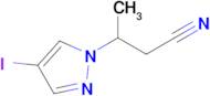 3-(4-Iodo-1H-pyrazol-1-yl)butanenitrile