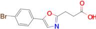 3-(5-(4-Bromophenyl)oxazol-2-yl)propanoic acid