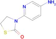 3-(5-Aminopyridin-2-yl)thiazolidin-2-one