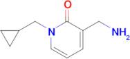 3-(Aminomethyl)-1-(cyclopropylmethyl)pyridin-2(1H)-one