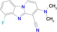 3-(Dimethylamino)-6-fluorobenzo[4,5]imidazo[1,2-a]pyridine-4-carbonitrile
