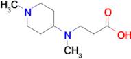 3-(Methyl(1-methylpiperidin-4-yl)amino)propanoic acid
