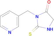 3-(Pyridin-3-ylmethyl)-2-thioxoimidazolidin-4-one