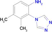 3,4-Dimethyl-2-(4H-1,2,4-triazol-4-yl)aniline