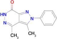 3,4-dimethyl-2-phenyl-2H,6H,7H-pyrazolo[3,4-d]pyridazin-7-one