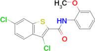 3,6-Dichloro-N-(2-methoxyphenyl)benzo[b]thiophene-2-carboxamide