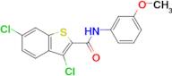 3,6-Dichloro-N-(3-methoxyphenyl)benzo[b]thiophene-2-carboxamide